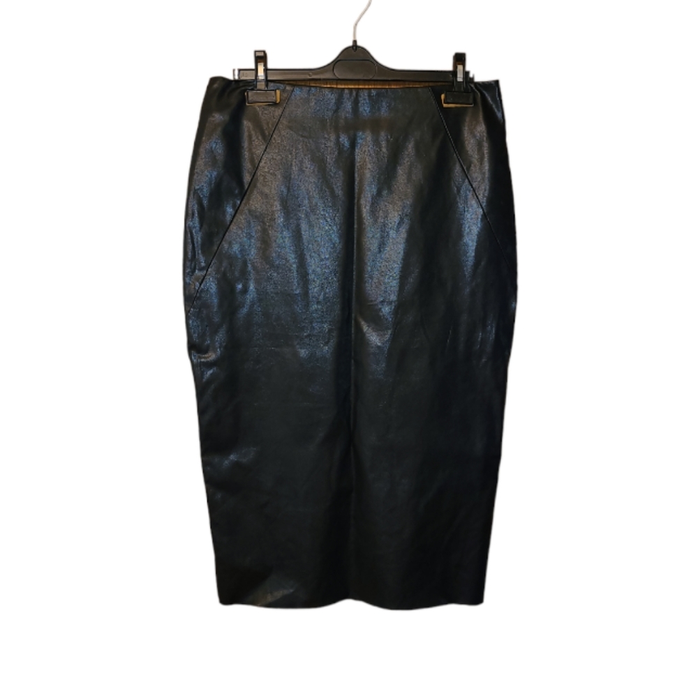 Imperial Black Midi Skirt